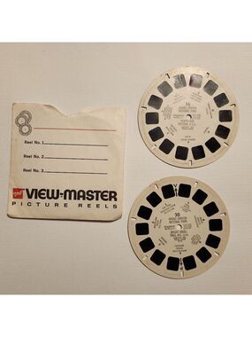 VINTAGE VIEW MASTER Grand Canyon National Park Reels x 2 1948